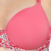 Load image into Gallery viewer, Wacoal Embrace Lace Contour Padded Wired 3/4th Cup Everyday Wear Medium coverage T-Shirt Bra - Pink 853191

