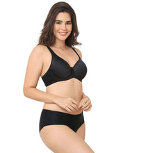 Load image into Gallery viewer, Wacoal Basic Beauty Lightly Padded Wired Full Coverage Full Support Everyday Comfort Spacer Cup Bra-Black 853192
