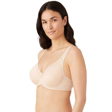Load image into Gallery viewer, Wacoal Basic Beauty Lightly Padded Wired Full Coverage Full Support Everyday Comfort Spacer Cup Bra-Beige 853192
