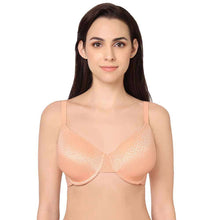 Load image into Gallery viewer, Wacoal Back Appeal Contour Lightly Padded  Wired Full Cup Everyday Wear Plus Size Full Support Bra - Peach 853303
