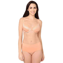 Load image into Gallery viewer, Wacoal Back Appeal Contour Lightly Padded  Wired Full Cup Everyday Wear Plus Size Full Support Bra - Peach 853303
