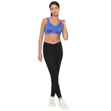 Load image into Gallery viewer, Wacoal Sport Non Padded Wired Full Coverage Full Support High Intensity Sports  Bra - Dark Blue 855170
