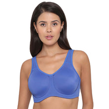 Load image into Gallery viewer, Wacoal Sport Non Padded Wired Full Coverage Full Support High Intensity Sports  Bra - Dark Blue 855170
