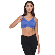 Load image into Gallery viewer, Wacoal Sport Non Padded Wired Full Coverage Full Support High Intensity Sports  Bra - Dark Blue 855170
