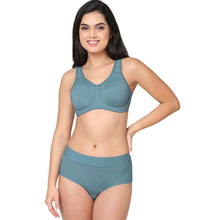Load image into Gallery viewer, Wacoal Sport Non Padded Wired Full Coverage Full Support High Intensity Sports Bra - Blue 855170
