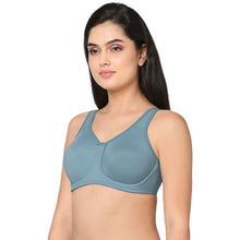 Load image into Gallery viewer, Wacoal Sport Non Padded Wired Full Coverage Full Support High Intensity Sports Bra - Blue 855170
