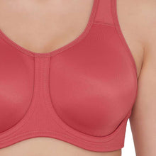 Load image into Gallery viewer, Wacoal Sport Non Padded Wired Full Coverage Full Support High Intensity Sports Bra -Red 855170

