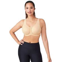Load image into Gallery viewer, Wacoal Sport Non Padded Wired Full Coverage Full Support High Intensity Sports  Bra - Beige 855170
