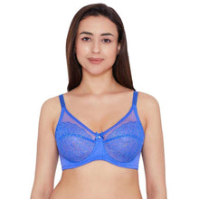 Load image into Gallery viewer, Wacoal Retro Chic Non Padded Wired Full Coverage Full Support Everyday Comfort Bra - Blue 855186
