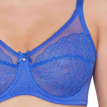 Load image into Gallery viewer, Wacoal Retro Chic Non Padded Wired Full Coverage Full Support Everyday Comfort Bra - Blue 855186
