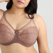 Load image into Gallery viewer, Wacoal Retro Chic Non Padded Wired Full Coverage Full Support Everyday Comfort  Bra - Coffee 855186
