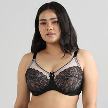 Load image into Gallery viewer, Wacoal Retro Chic Non Padded Wired Full Coverage Full Support Everyday Comfort  Bra - Black 855186
