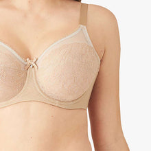 Load image into Gallery viewer, Wacoal Retro Chic Non Padded Wired Full Coverage Full Support Everyday Comfort  Bra - Beige 855186
