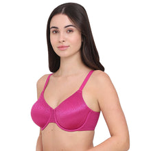 Load image into Gallery viewer, Wacoal Back Appeal Non Padded Wired Full Cup Everyday Wear Plus Size Comfortable Full Support Bra - Magenta 855303
