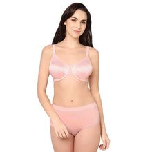 Load image into Gallery viewer, Wacoal Back Appeal Non Padded Wired Full Cup Everyday Wear Plus Size Comfortable Full Support Bra - Pink 855303
