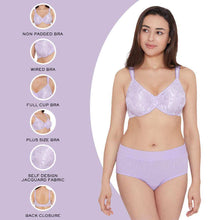 Load image into Gallery viewer, Wacoal Awareness Non Padded Wired Full Coverage Full Support Plus Size Bra-Light Purple 85567
