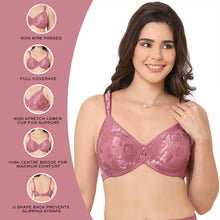 Load image into Gallery viewer, Wacoal Awareness Non Padded Wired Full Coverage Full Support Plus Size Bra - Wine 85567
