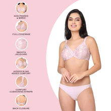 Load image into Gallery viewer, Wacoal Awareness Non Padded Wired Full Coverage Full Support Plus Size Bra - Pink 85567
