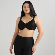Load image into Gallery viewer, Wacoal Awareness Non Padded Wired Full Coverage Full Support Plus Size Bra - Black 85567
