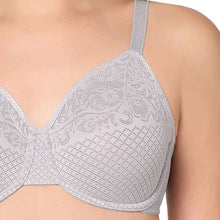 Load image into Gallery viewer, Wacoal Visual Effects Non Padded Wired Full Cup Everyday Wear Plus Size Full Support Minimizer Bra - Light Grey 857210
