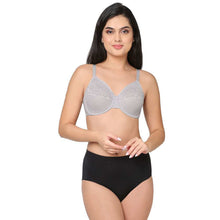 Load image into Gallery viewer, Wacoal Visual Effects Non Padded Wired Full Cup Everyday Wear Plus Size Full Support Minimizer Bra - Light Grey 857210
