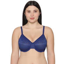 Load image into Gallery viewer, Wacoal Visual Effects Non Padded Wired Full Cup Everyday Wear Plus Size Full Support Minimizer Bra - Dark Blue 857210

