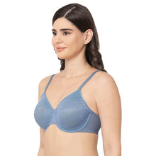 Load image into Gallery viewer, Wacoal Visual Effects Non Padded Wired Full Cup Everyday Wear Plus Size Full Support Minimizer Bra - Blue 857210
