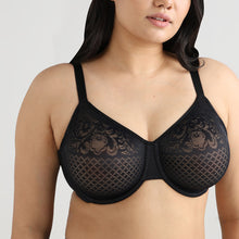 Load image into Gallery viewer, Wacoal Visual Effects Non Padded Wired Full Cup Everyday Wear Plus Size Full Support Minimizer Bra - Black 857210
