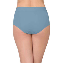 Load image into Gallery viewer, Wacoal At Ease Mid Waist Medium Coverage Everyday Wear Hipster Panty - Blue 874308
