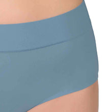 Load image into Gallery viewer, Wacoal At Ease Mid Waist Medium Coverage Everyday Wear Hipster Panty - Blue 874308
