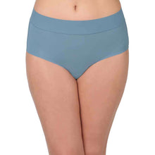Load image into Gallery viewer, Wacoal At Ease Mid Waist Medium Coverage Everyday Wear Hipster Panty - Blue 874308
