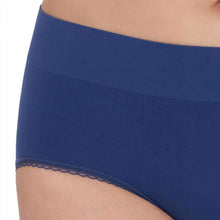Load image into Gallery viewer, Wacoal Feeling Flexible High Waist Full Coverage Everyday Wear Brief Panty - Navy Blue 875332
