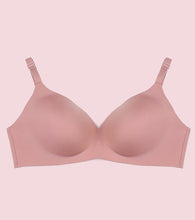 Load image into Gallery viewer, Enamor Innovations Invisibra, Ultra smooth, Flexi Wire Lift, Bonded, Women's T-Shirt Bra - Seamless, No-Pinch, Padded, Wirefree, Medium Coverage - F084 (Brown Blush)
