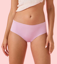 Load image into Gallery viewer, Enamor PH40 Innovations Invisi, All Day Comfort, Mid Waist Hipster Panty for Women - No Visible Panty Lines, Sweat wicking, Free Cut, Full Coverage -  Pack of 1 (Fair Orchid)
