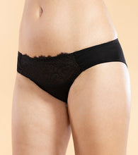 Load image into Gallery viewer, Enamor P141 Low Rise Bikini with Elegant Eyelash Lace and String Detailing for Chic Style
