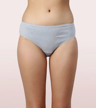 Load image into Gallery viewer, Enamor CH03 Chic Cotton, All Day Comfort, Mid Waist Hipster Panty for Women - Naturally Breathable, Antimicrobial with Stain release, Inner Elastic, Full Coverage -  Pack of 3 (Multicolorsolid)
