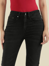 Load image into Gallery viewer, Go Colors Black Denim Boot Cut Jeans
