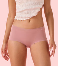 Load image into Gallery viewer, Enamor PS40 Innovations Invisi, All Day Comfort, Mid Waist Boyshorts Panty for Women - No Visible Panty Lines, Breathable, Sweat wicking, Free Cut, Full Coverage -  Pack of 1 (Nostalgia Rose)

