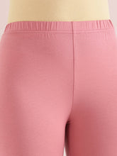 Load image into Gallery viewer, Go Colors Blush Pink Cotton Stretch Churidar
