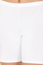 Load image into Gallery viewer, Amante Smooth Mid-thigh Cotton Shortie Liner (Pack of 2) - Black-White 76902
