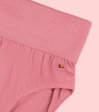 Load image into Gallery viewer, Enamor CW01 Cotton Classic, All Day Comfort, High Waist Brief - Breathable, Antimicrobial with Stain Release, Outer Brushed Wide Elastic, Full Coverage -  Pack of 1 (Strawberry Ice)
