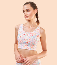 Load image into Gallery viewer, Enamor A204 Printed Sports Bra - High-Impact Dry Fit Long Line Sports Bra with Stylish Print
