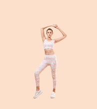 Load image into Gallery viewer, Enamor A607 Printed Legging - High-Waisted 7/8 Length Dry Fit Leggings with Stylish Prints
