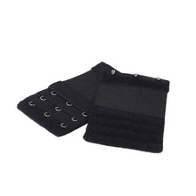 Load image into Gallery viewer, Wacoal Bra Extender Lightweight 3 Hook Soft and comfortable 3 Hook &amp; Eye Elastic Bra Extender - Black AI04M13
