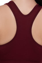 Load image into Gallery viewer, Amante Reversible Low Impact Sports Bra - Pomegranate 17111
