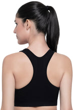 Load image into Gallery viewer, Amante Reversible Low Impact Sports Bra - Black 17111
