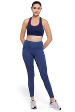 Load image into Gallery viewer, Amante Energize Medium Impact Bra - Medieval Blue 83001
