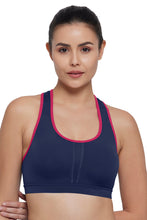 Load image into Gallery viewer, Amante Energize Medium Impact Bra - Medieval Blue 83001
