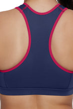 Load image into Gallery viewer, Amante Energize Medium Impact Bra - Medieval Blue 83001
