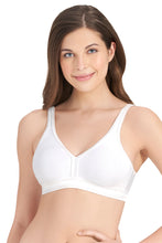 Load image into Gallery viewer, Amante True Comfort V-Neck Non-Padded Non-Wired Bra - White 76401
